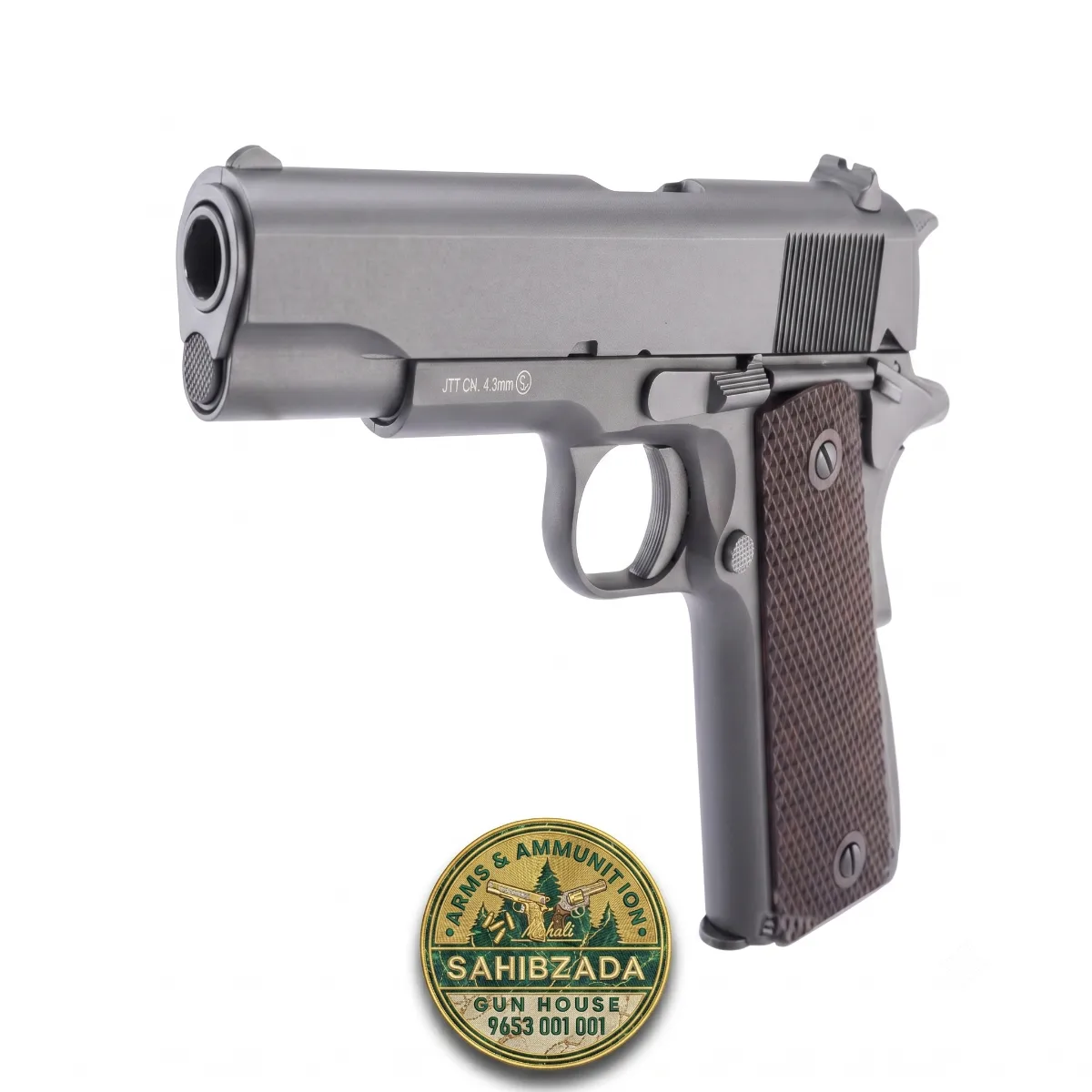 KWC M1911 Remington Colt Style .177CAL CO2 BB Air Pistol At Airsoft Gun India